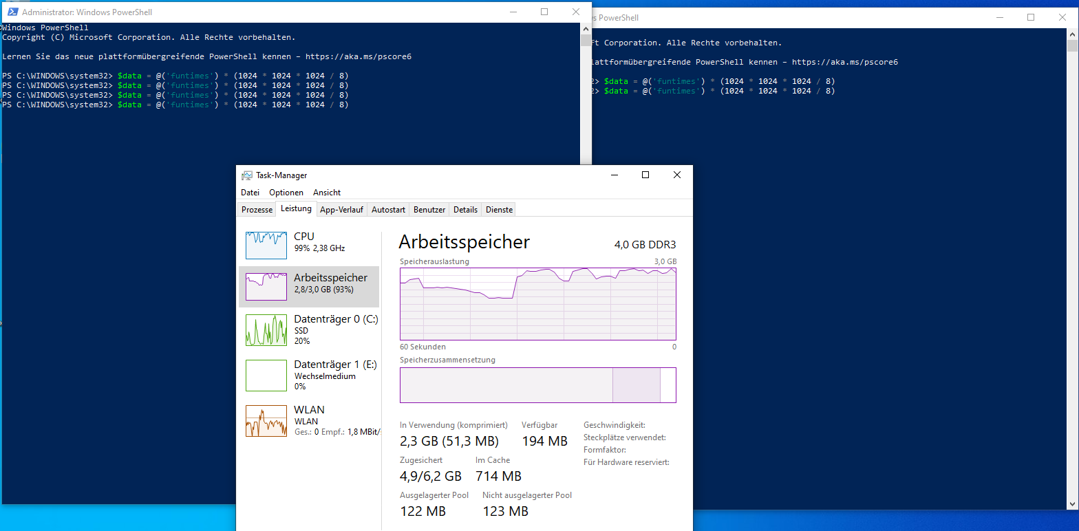 Task Manager PowerShell